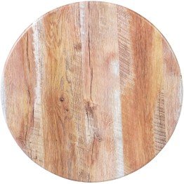 Seamless Round Table Top - Barn Wood 30 inch