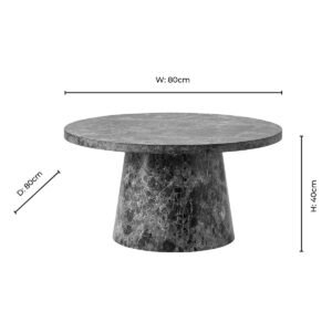 Talia Coffee Table - Taupe